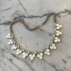 CHIC vintage mother-of-pearl Gold  Necklace